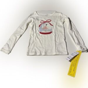 Carter's 5TLong Sleeve Tee with Ballerina Design